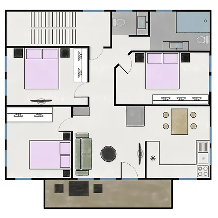 Appartement Zer Treichi